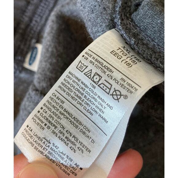 NWT Old Navy Drawstring Sweatpants Size XXL Kid’s Grey - Picture 5 of 9